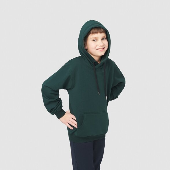 MAMAJUM mokyklinis džemperis su gobtuvu 122-182 cm 2